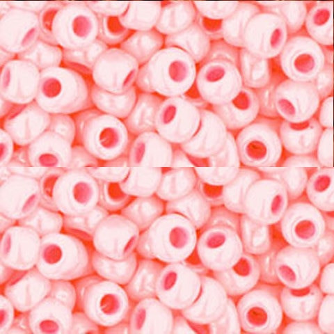 Toho ROUND 6/0 Seed Beads OPAQUE PASTEL PEACH BLOSSOM