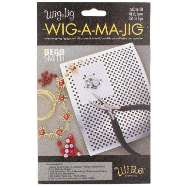 The Beadsmith Wig Jig-Wig-A-Ma-Jig Deluxe 4.5 x 5.5 inch