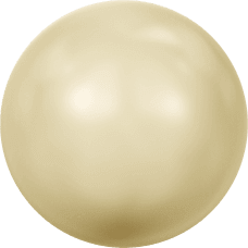 Swarovski Crystal Pearls 3mm Round LIGHT GOLD