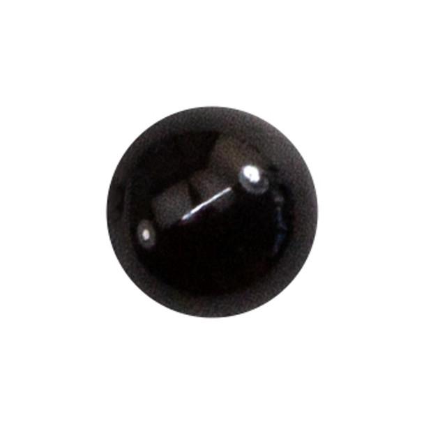 Krakovski Crystal Round Pearls 6mm MYSTIC BLACK