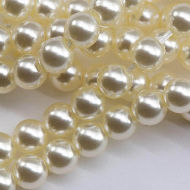 CREAM Krakovski Crystal Round Pearls 8mm