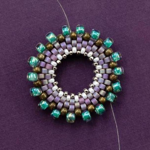 Even-count Circular Peyote Stitch