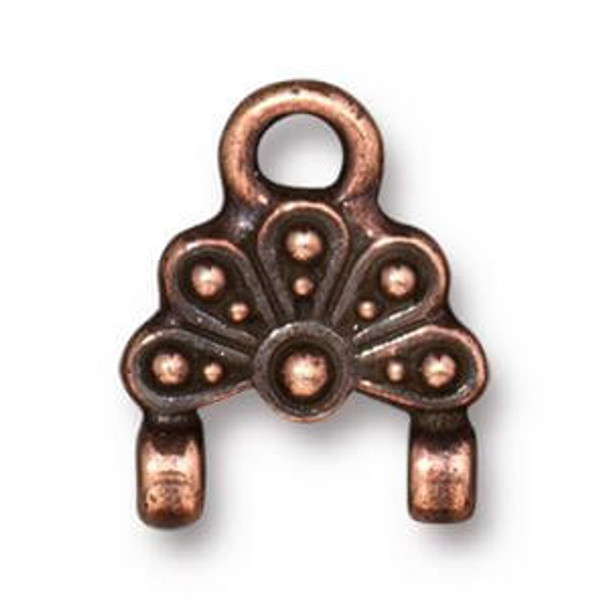 TierraCast LINK-Oasis Stitch-In-Antiqued Copper Plated
