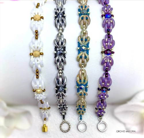 Cozy Crescent Beaded Bracelet | Eureka Crystal Beads