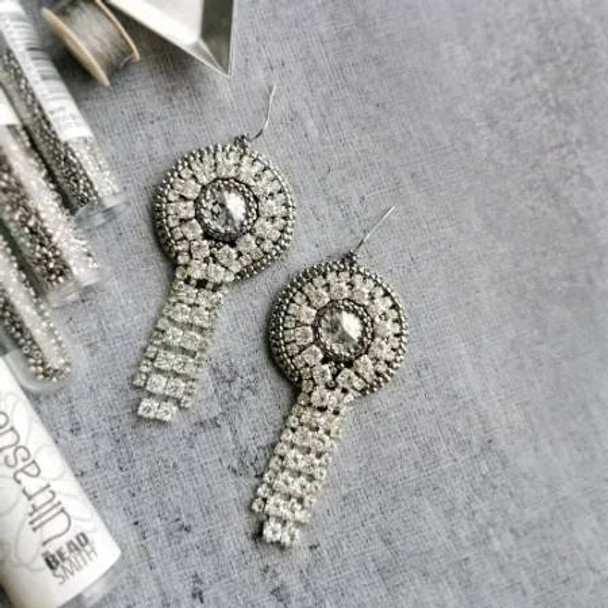 Bead Embroidered Earrings Class & Glam