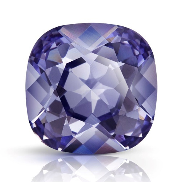 Preciosa Crystal Cushion Square Maxima Fancy Stone 12mm TANZANITE