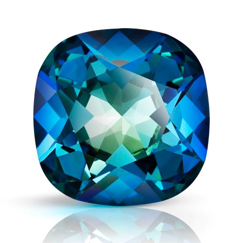 Preciosa Crystal Cushion Maxima Stone 12mm CRYSTAL BERMUDA BLUE