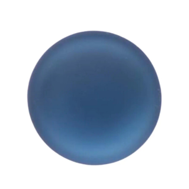 LunaSoft Lucite Cabochons Round 18mm MONTANA BLUE