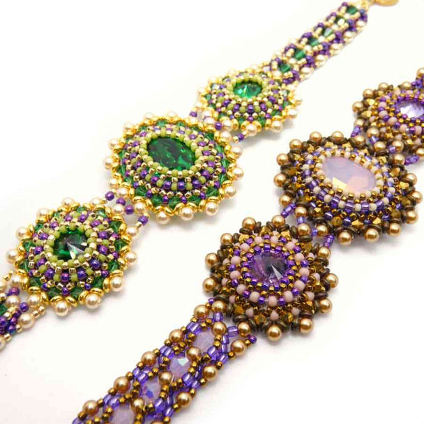 Debutante Bracelet - Free Beading Project