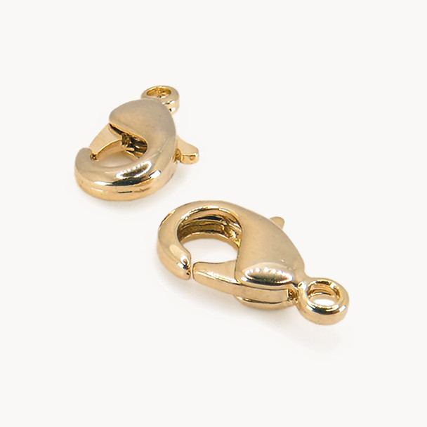 Champagne Plated LOBSTER CLAW Clasp 12mm