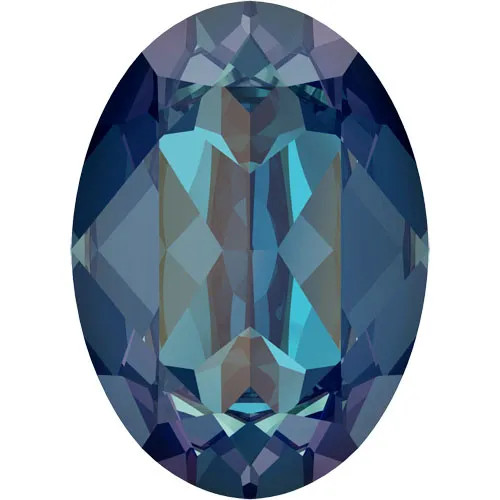 Swarovski Crystal Oval Fancy Stone 18mm ROYAL BLUE DELITE LacquerPRO 4120