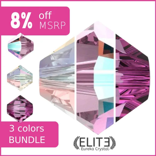 Pinky Promise ELITE Eureka Crystal 3mm Bicones Bundle