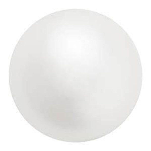WHITE Preciosa Maxima Nacre Pearls 8mm