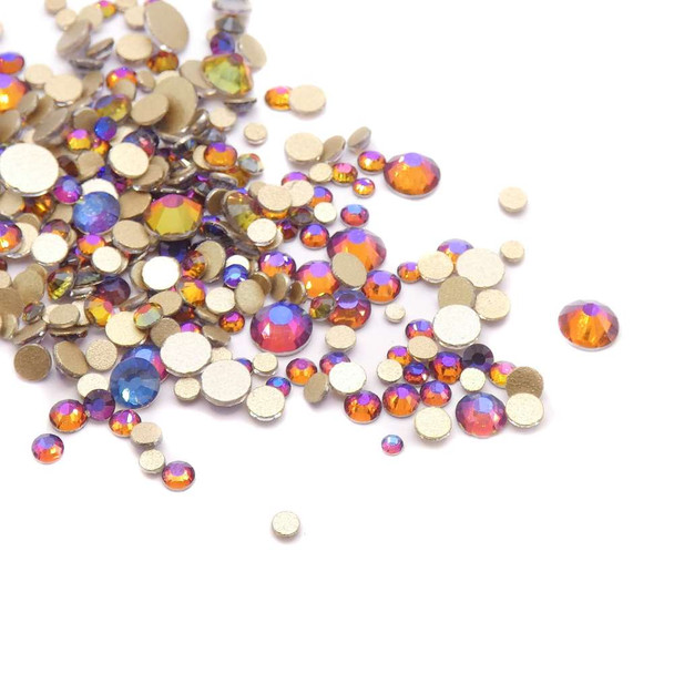 Krakovski Flat Back Rhinestones Assorted SS4-SS20 VIOLET BLUE