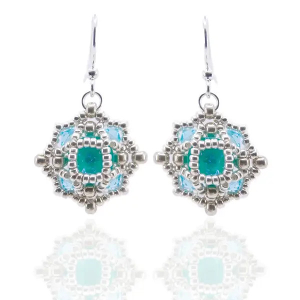 LIGHT TURQUOISE 5328 Swarovski Crystal Bicone Bead 4mm