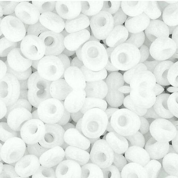 Toho MAGATAMA Seed Beads 4mm OPAQUE WHITE