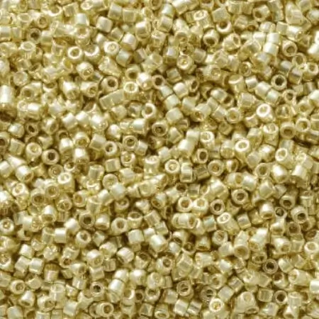 DB2502: Duracoat Galvanized Yellow 11/0 Miyuki Delica Bead