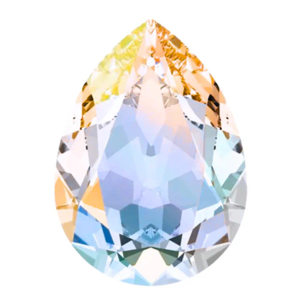 Swarovski Crystal Pear Fancy Stone 14mm CRYSTAL AB 4320