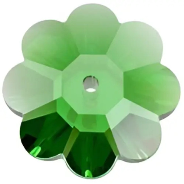 ELITE Eureka Crystal Margarita Bead 8mm DARK MOSS GREEN 3700