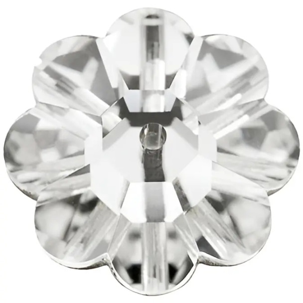 Swarovski Crystal Margarita Bead 12mm CRYSTAL 3700