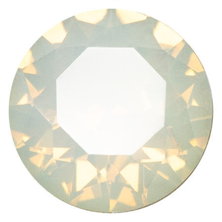 Krakovski Crystal Chaton 8mm WHITE OPAL