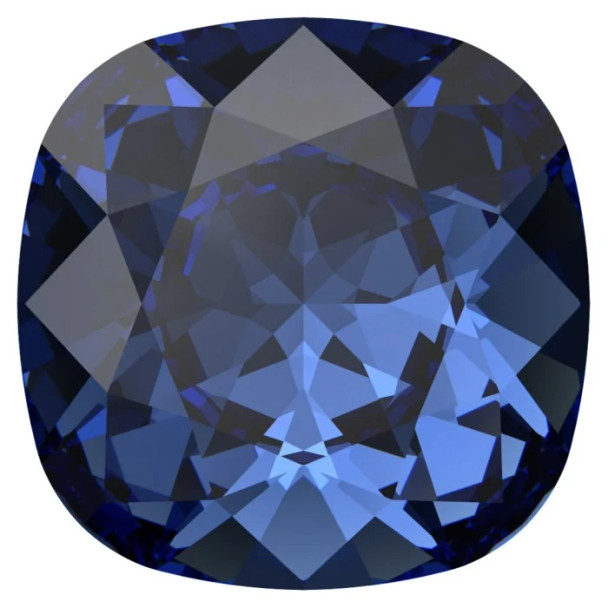 Swarovski Crystal Cushion Fancy Stone 12mm Recreated DARK SAPPHIRE 4470