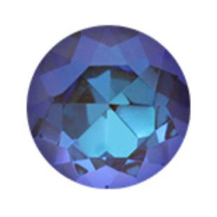 Krakovski Crystal Chaton 8mm MAJESTIC BLUE Delite Fireglow 1088