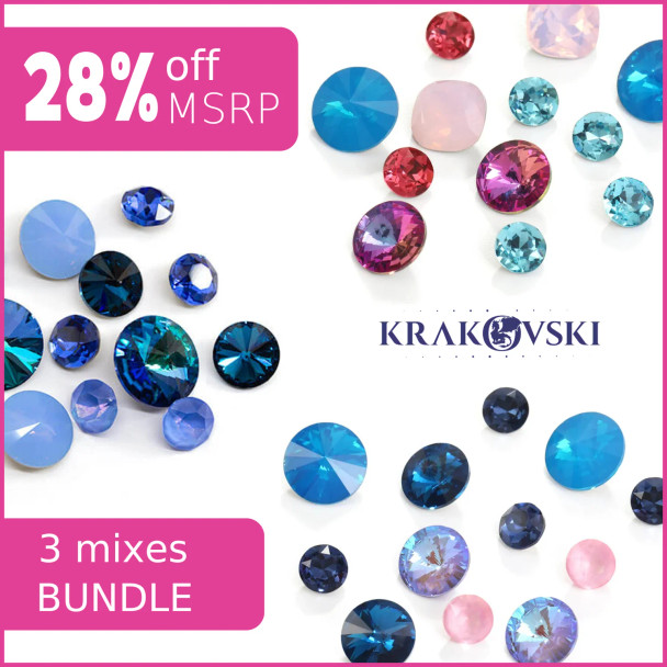Safe Harbor Krakovski Crystal Stone Accent Mix Bundle