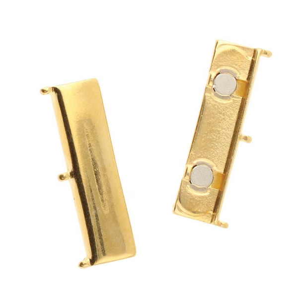 アクセサリー 24 Cymbal Axos III 24K Gold Magnetic Clasp for Delica | Eureka