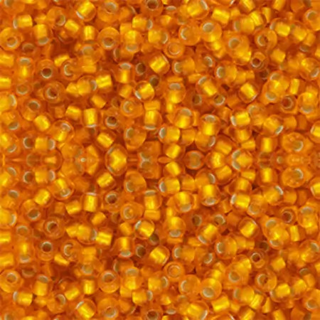 Toho ROUND 11/0 Seed Beads SILVER LINED FROSED LT. HYACINTH