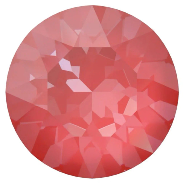 Swarovski Crystal Chaton Stone 8mm POPPY RED IGNITE 1088