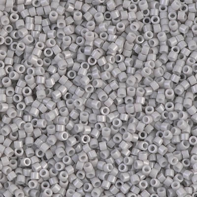 Miyuki DELICA 11/0 Seed Beads OPAQUE LIGHT SMOKE