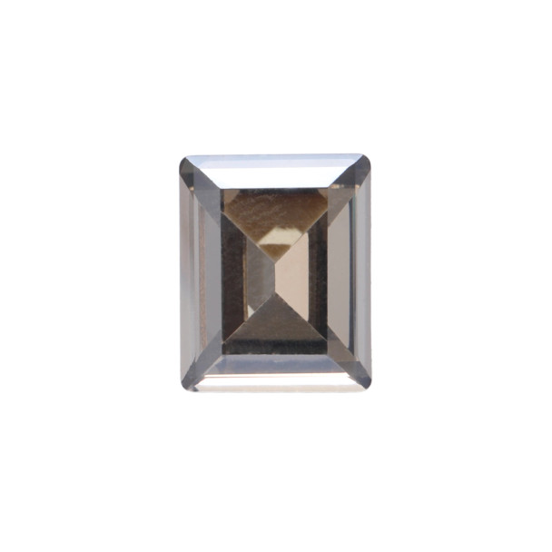 Krakovski Crystal Step Cut Rectangle Stone 8x10mm CRYSTAL SATIN 4527