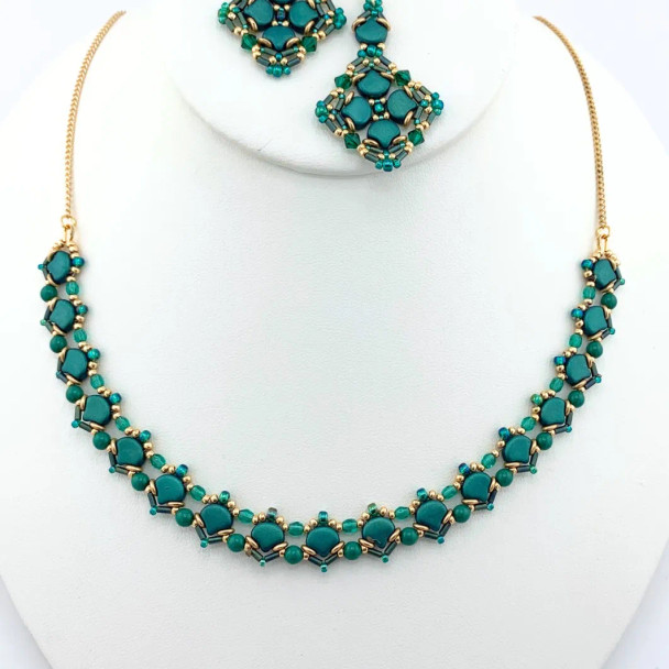 Queen's Trellis Necklace Tutorial