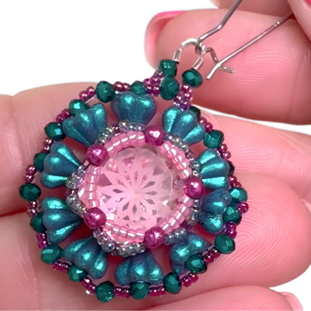 Fairy Flowers Earrings Beading Tutorial