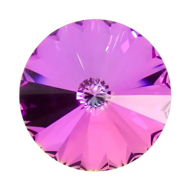 Krakovski Crystal Rivoli 12mm Pink Heliotrope