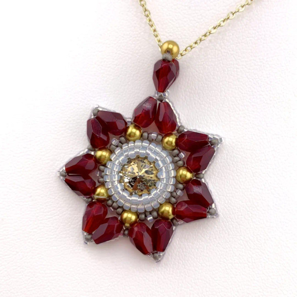 Floral Reflection Pendant Tutorial