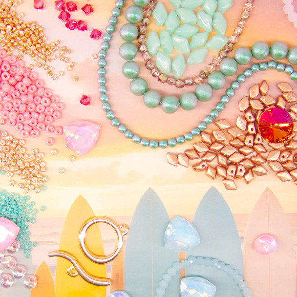 Sunset Swell Beads Collection