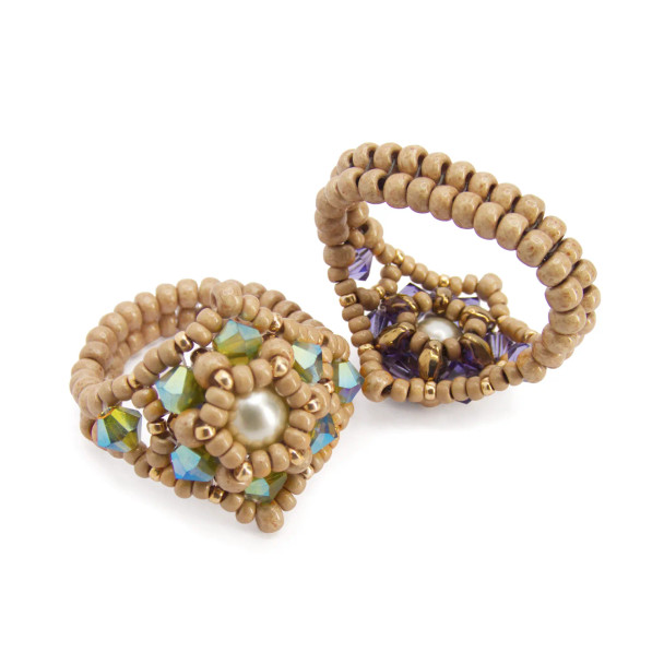 The Cloisters Ring Beading Tutorial