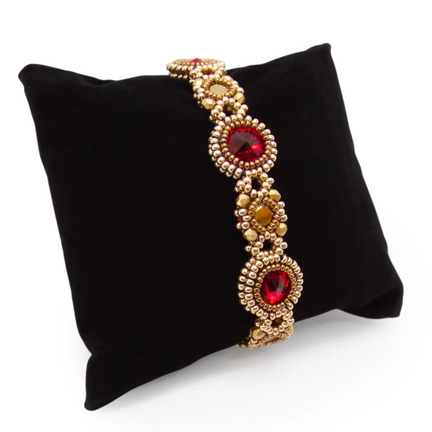 Sacred Ground Bracelet Beading Kit Siam & Dorado