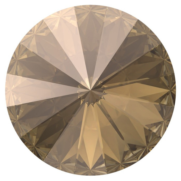 Swarovski Crystal Rivoli Stone 12mm CRYSTAL BRONZE 1122