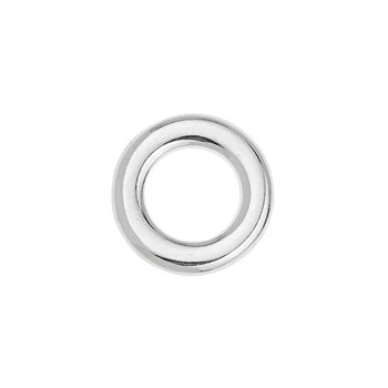 Silver Plated TOGGLE CLASP-Ring 15mm