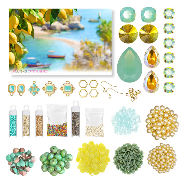 Summer in Sicily Beads Collection contents