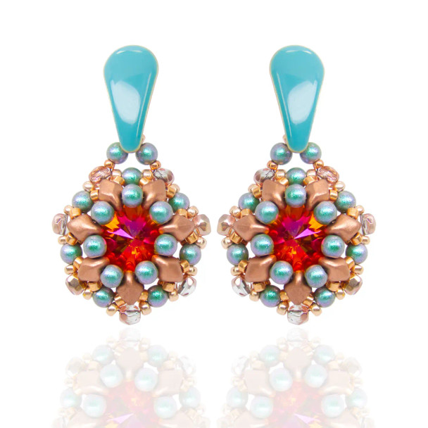 Beach Glam Earrings Tutorial