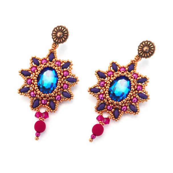 Dreamkeeper Earrings Tutorial by Chloe of Pinkhot Jewellery