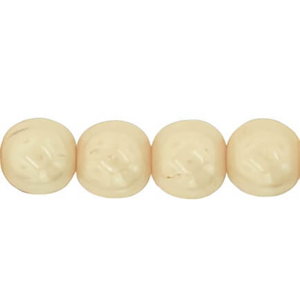 LUSTER OPQUE CHAMPAGNE Czech Glass 3mm Round Druk Beads