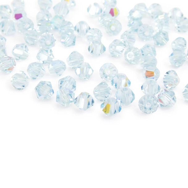 Krakovski Crystal Bicone Beads 4mm LT. AZORE AB