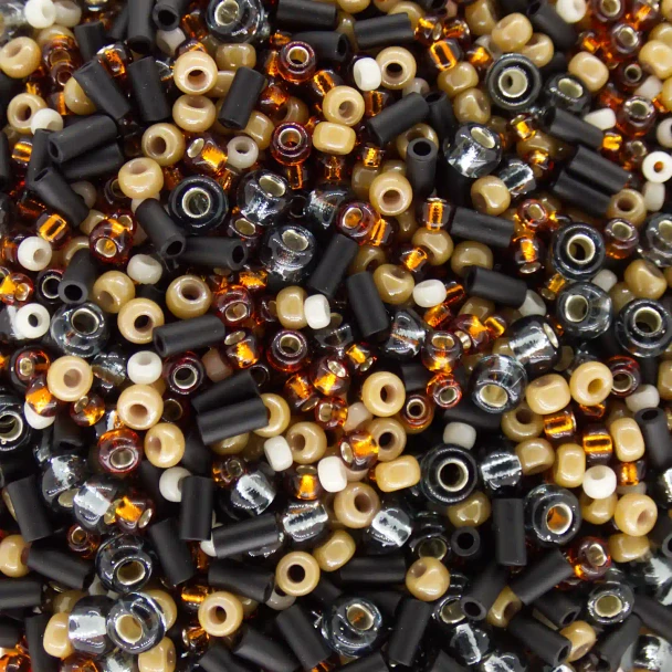 Miyuki Assorted Seed Beads MOCHA LATTE MIX