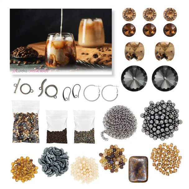 Mocha Latte Beads Collection LITE contents