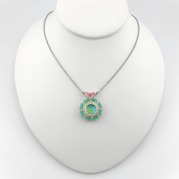 Crystal Aria Pendant Tutorial by Orchid and Opal